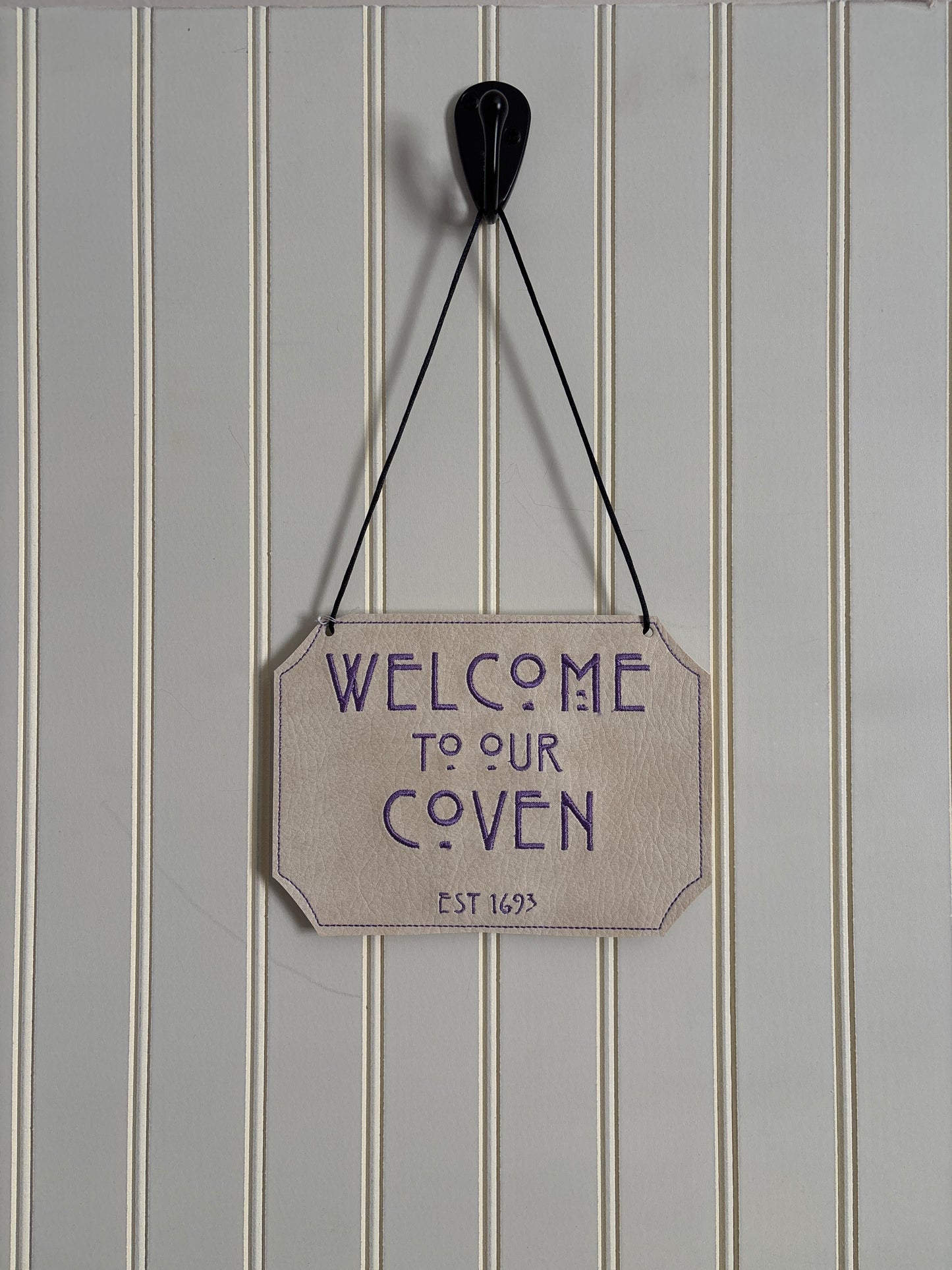 Coven Welcome Sign