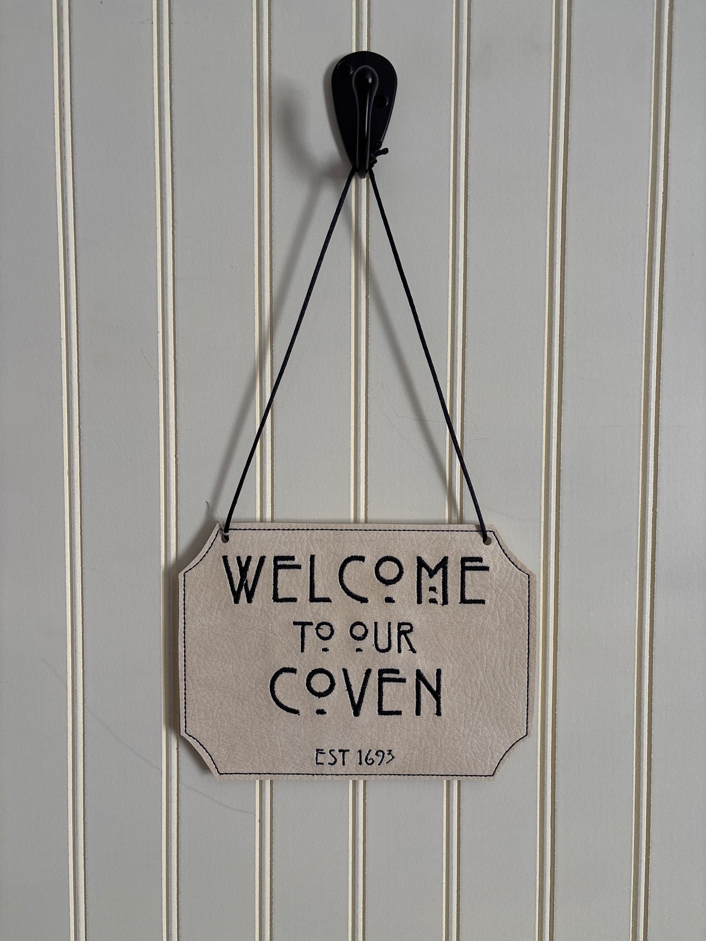 Coven Welcome Sign