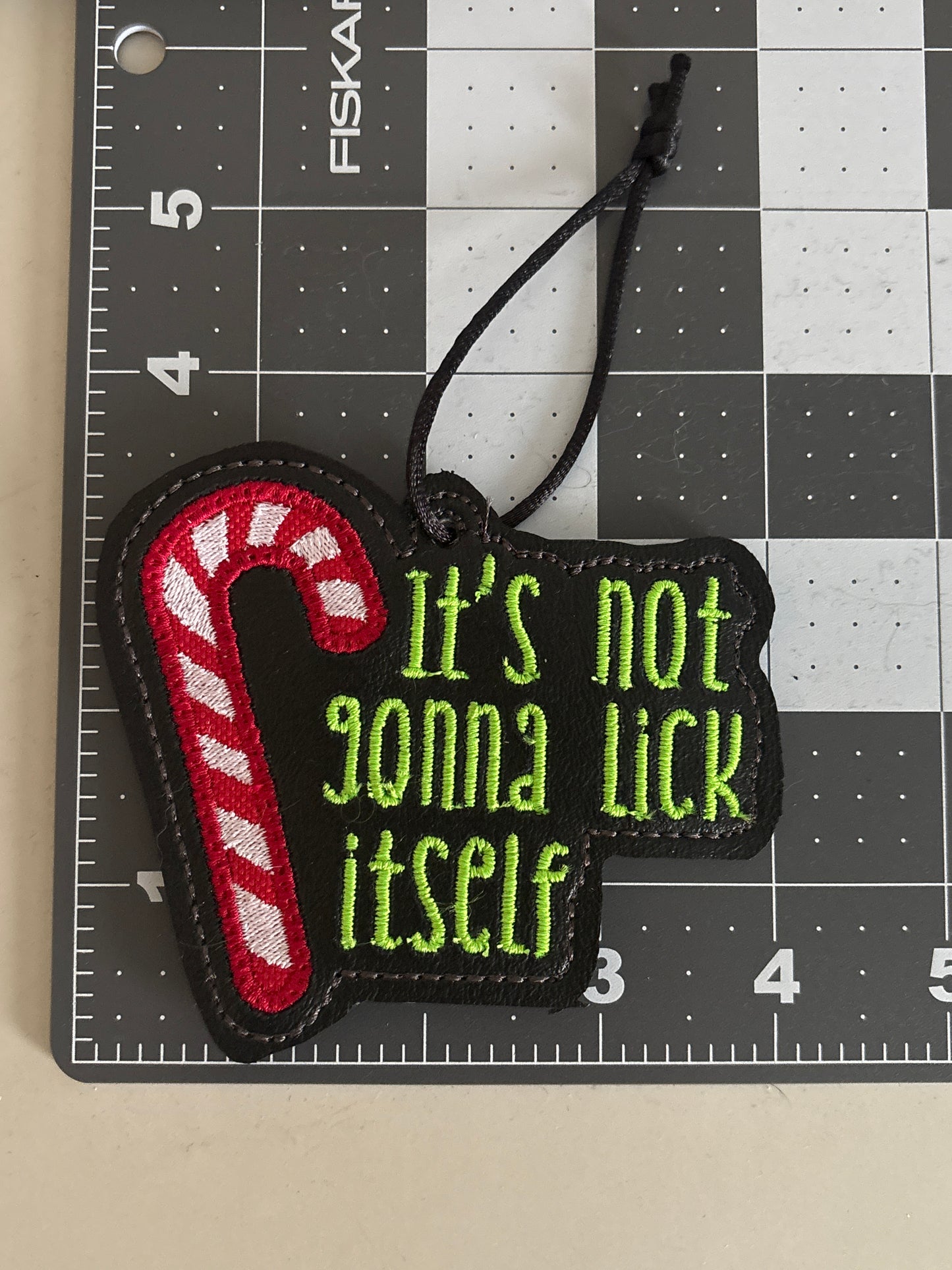 Snarky Candy Cane Ornament