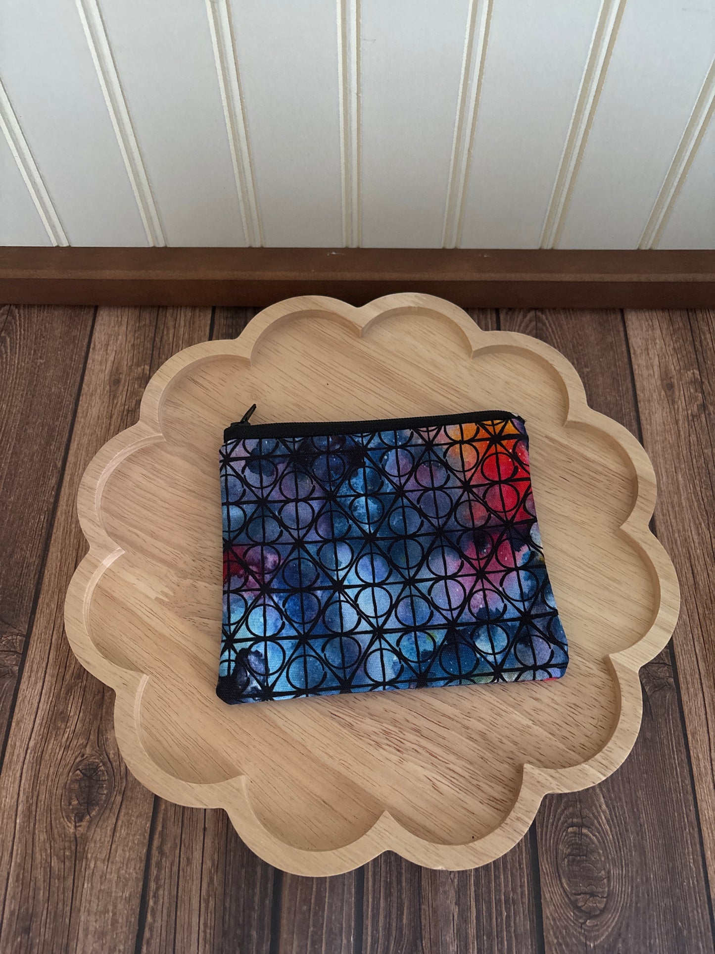 Hollow Symbol Zip Pouch