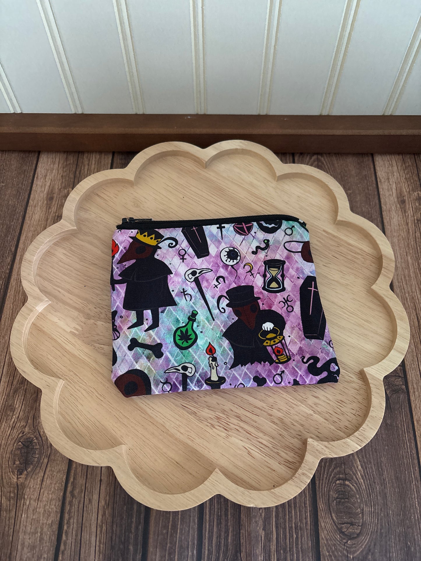 Plague Doc Zip Pouch