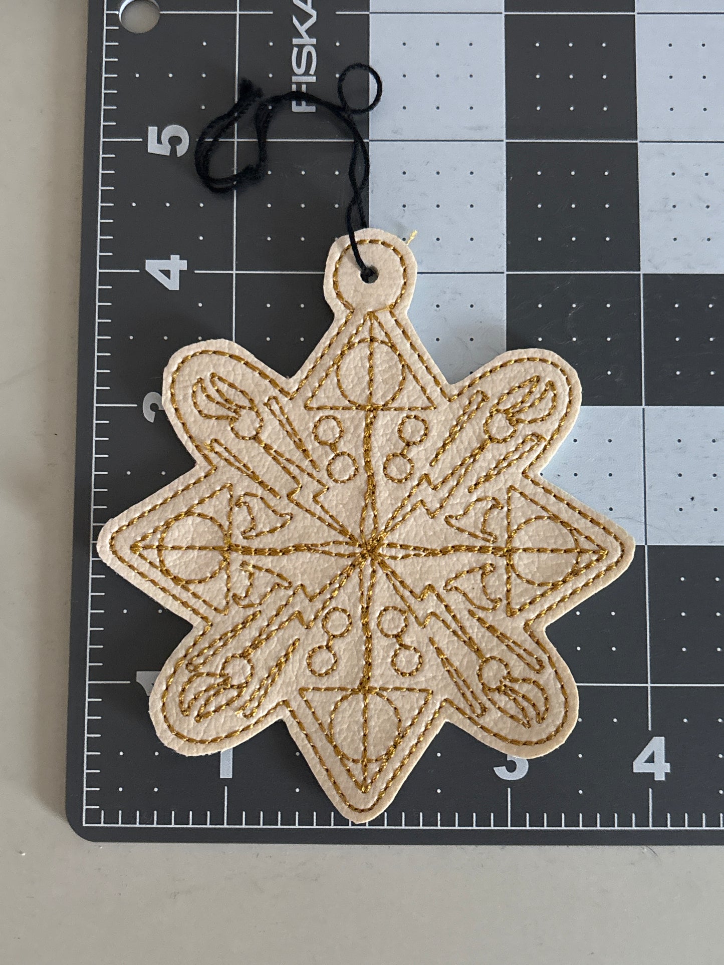 Wizard Snowflake Ornament