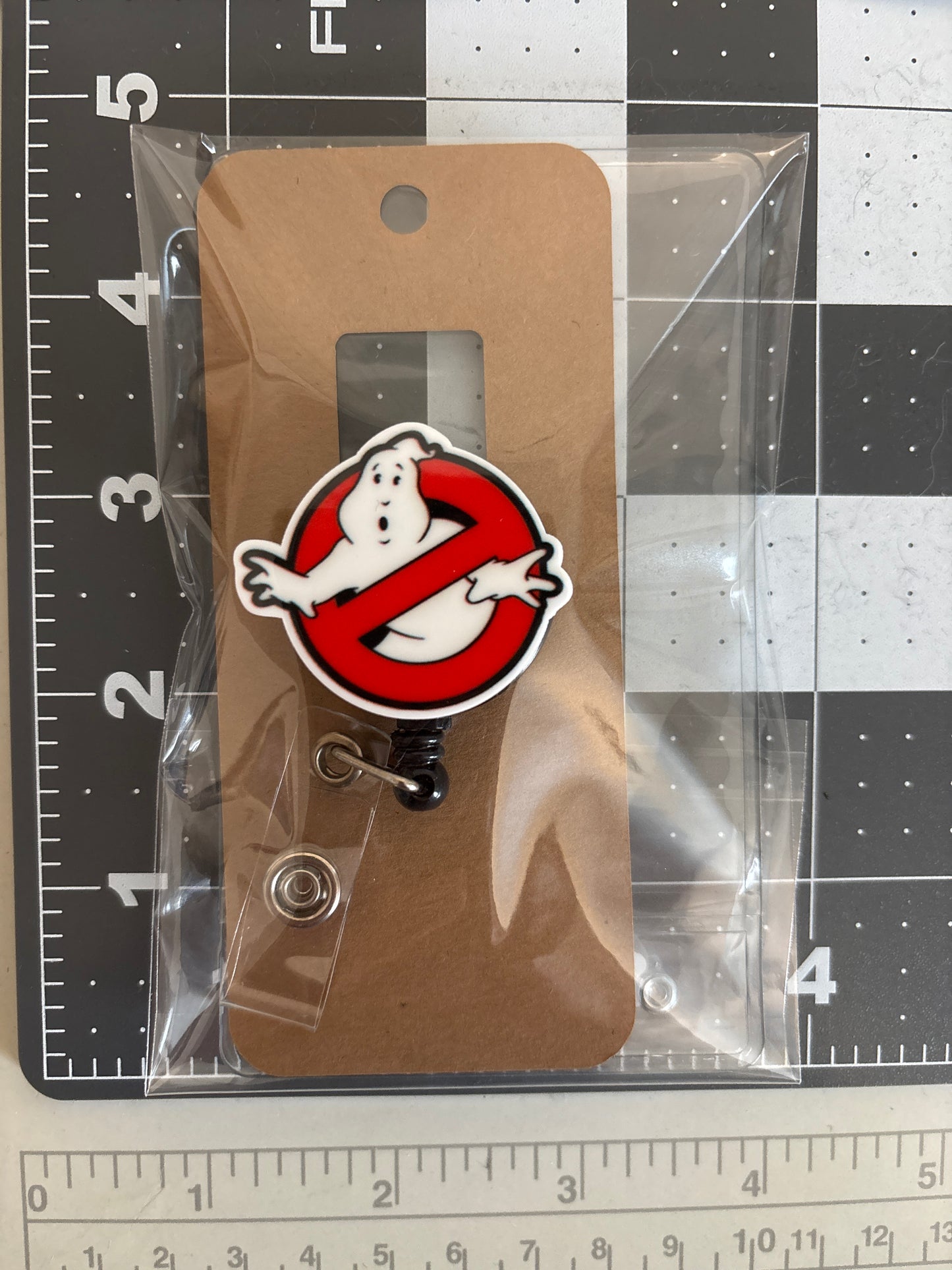 Ghostbuster Resin Badge Reel