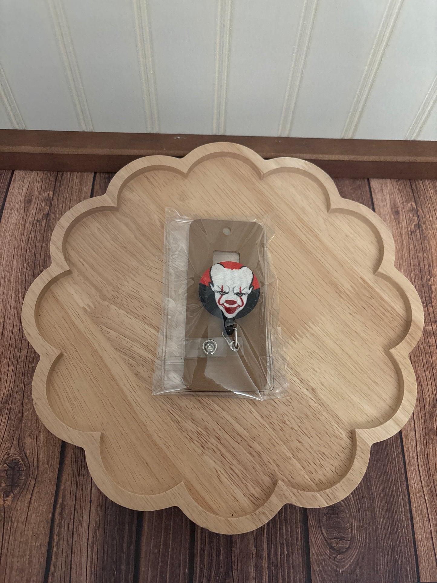 Pennywise Fabric Badge Reel