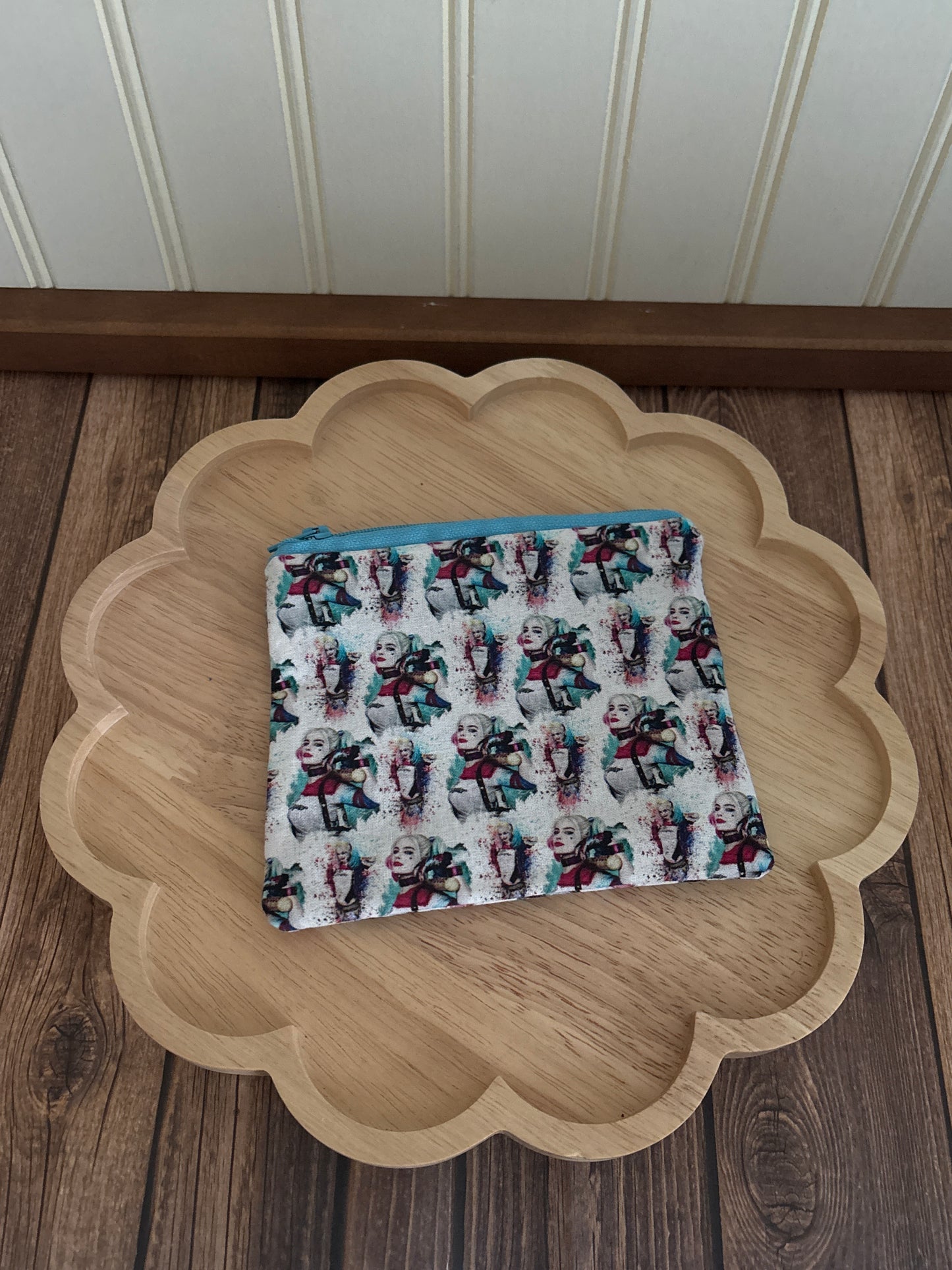 Harley Quinn Zip Pouch