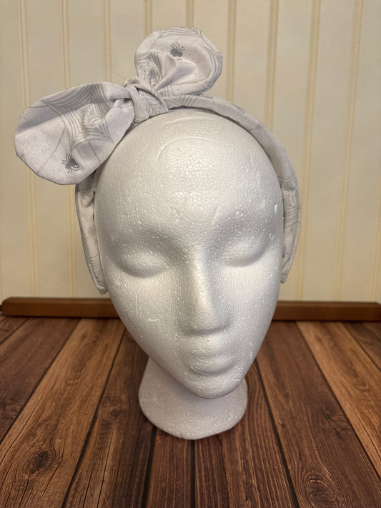 Fabric Covered Bow Headband