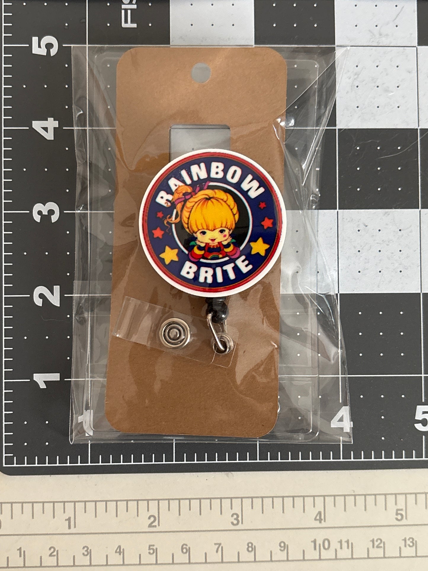Rainbow Brite Badge Reel