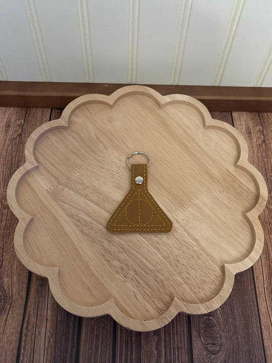 Hollows Embroidered Keychain