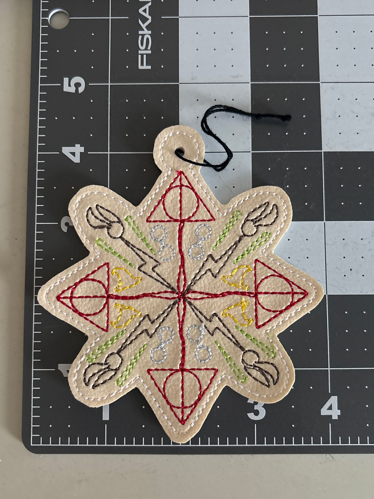 Wizard Snowflake Ornament