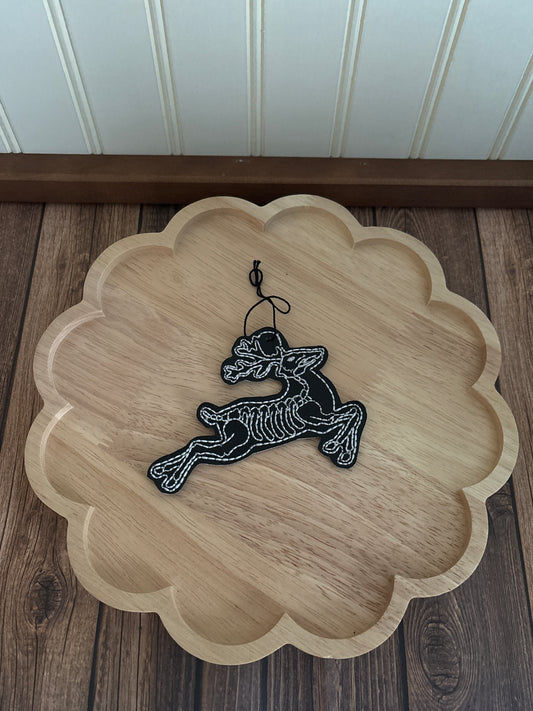 NBC Flying Reindeer Ornament