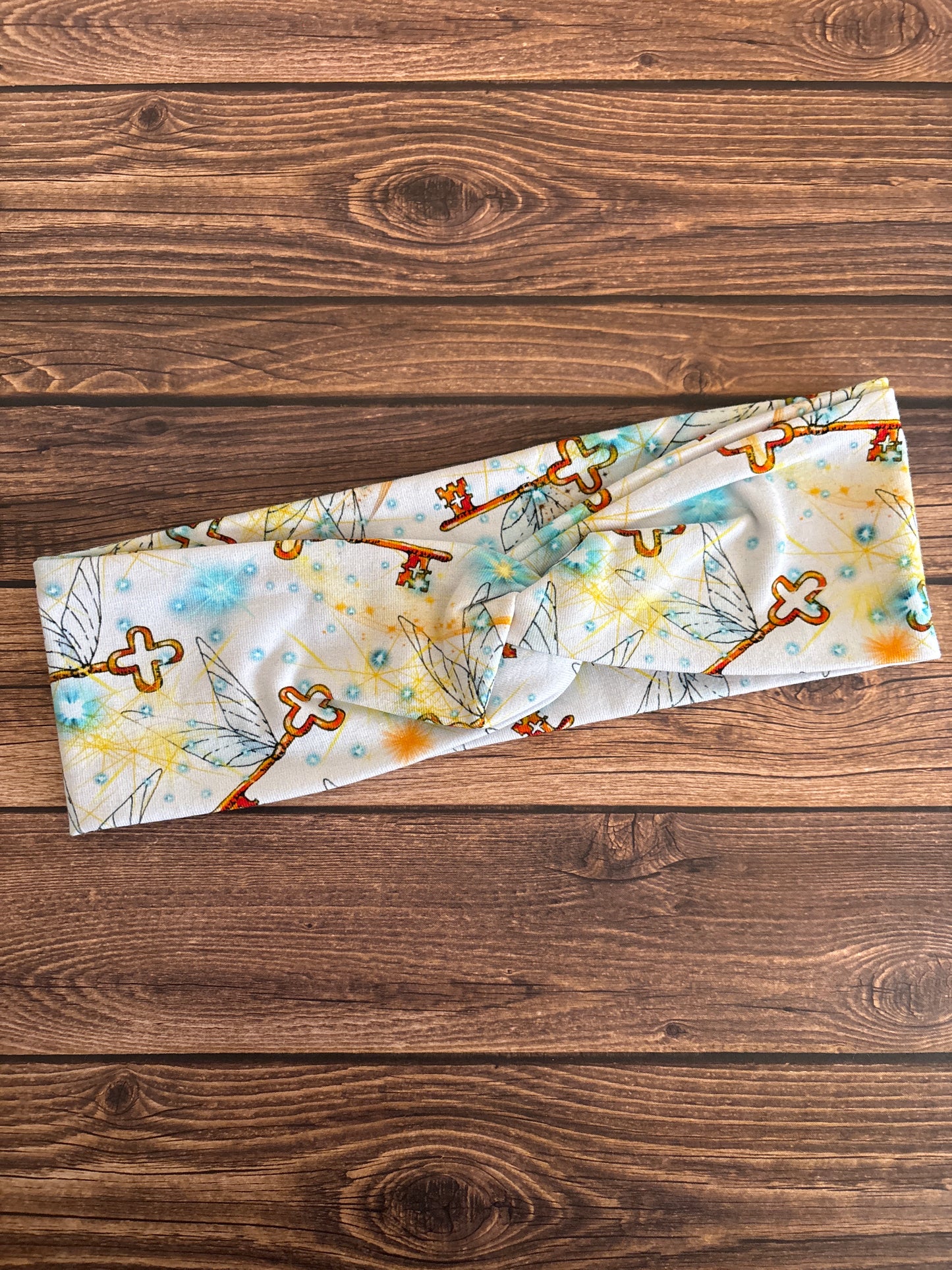 Winged Key Headband