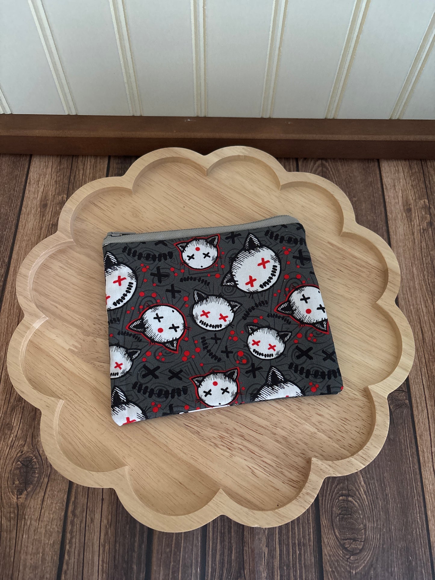 Dead Kitty Zip Pouch
