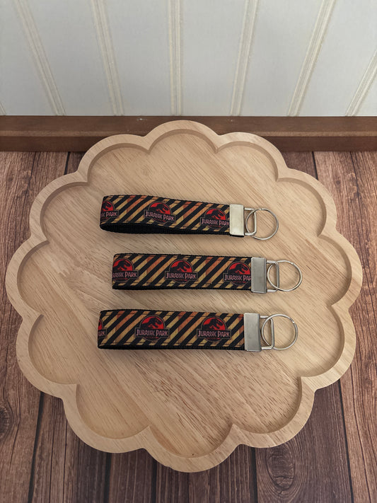 Jurassic Park Keychain