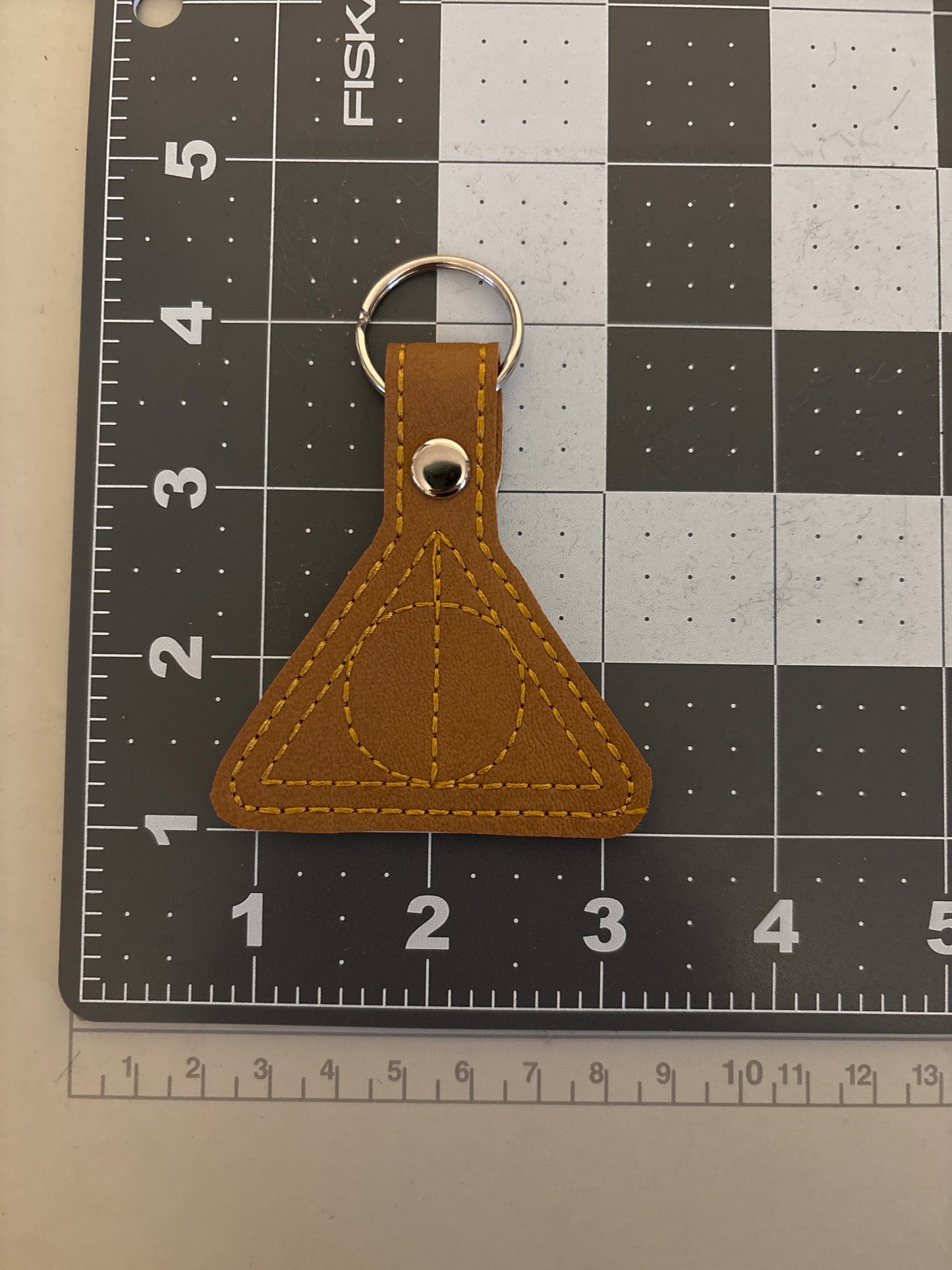 Hollows Embroidered Keychain