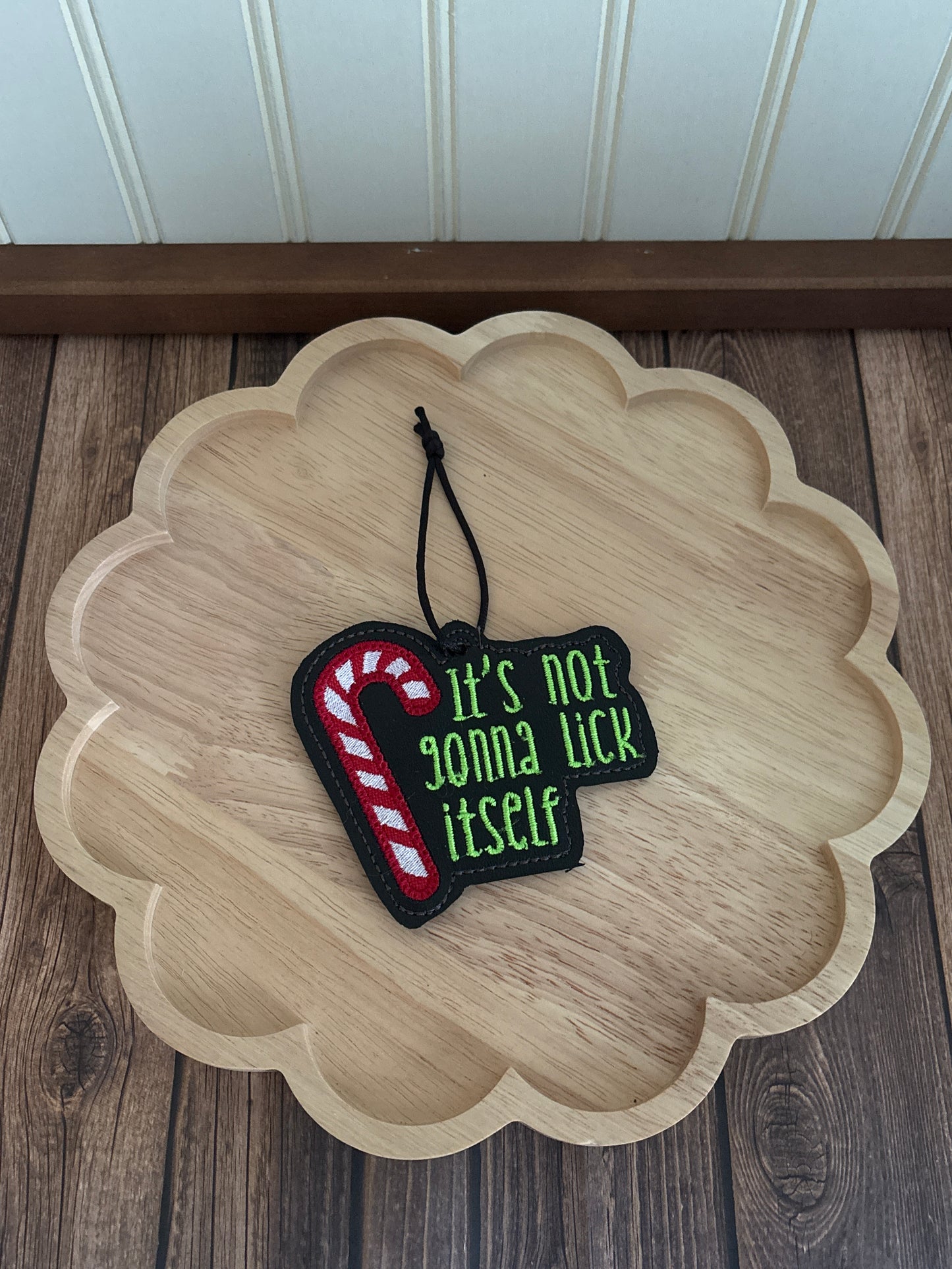 Snarky Candy Cane Ornament