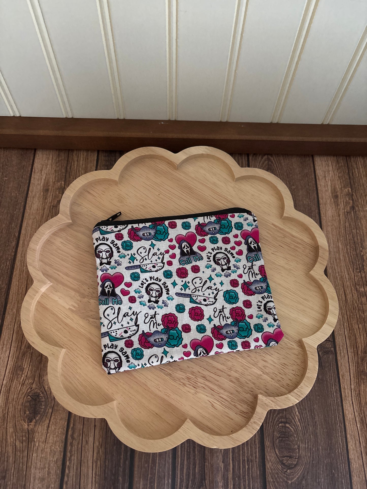 Cute Slasher Zip Pouch